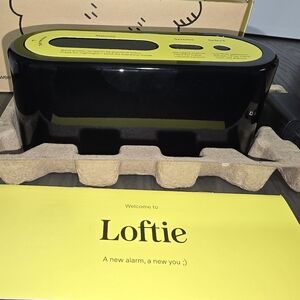 Loftie Alarm Clock With app, Black